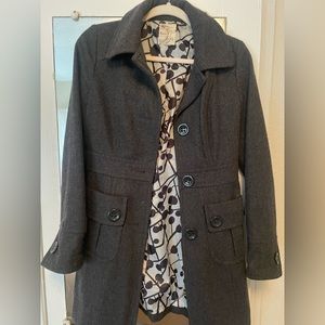 Trench coat wool